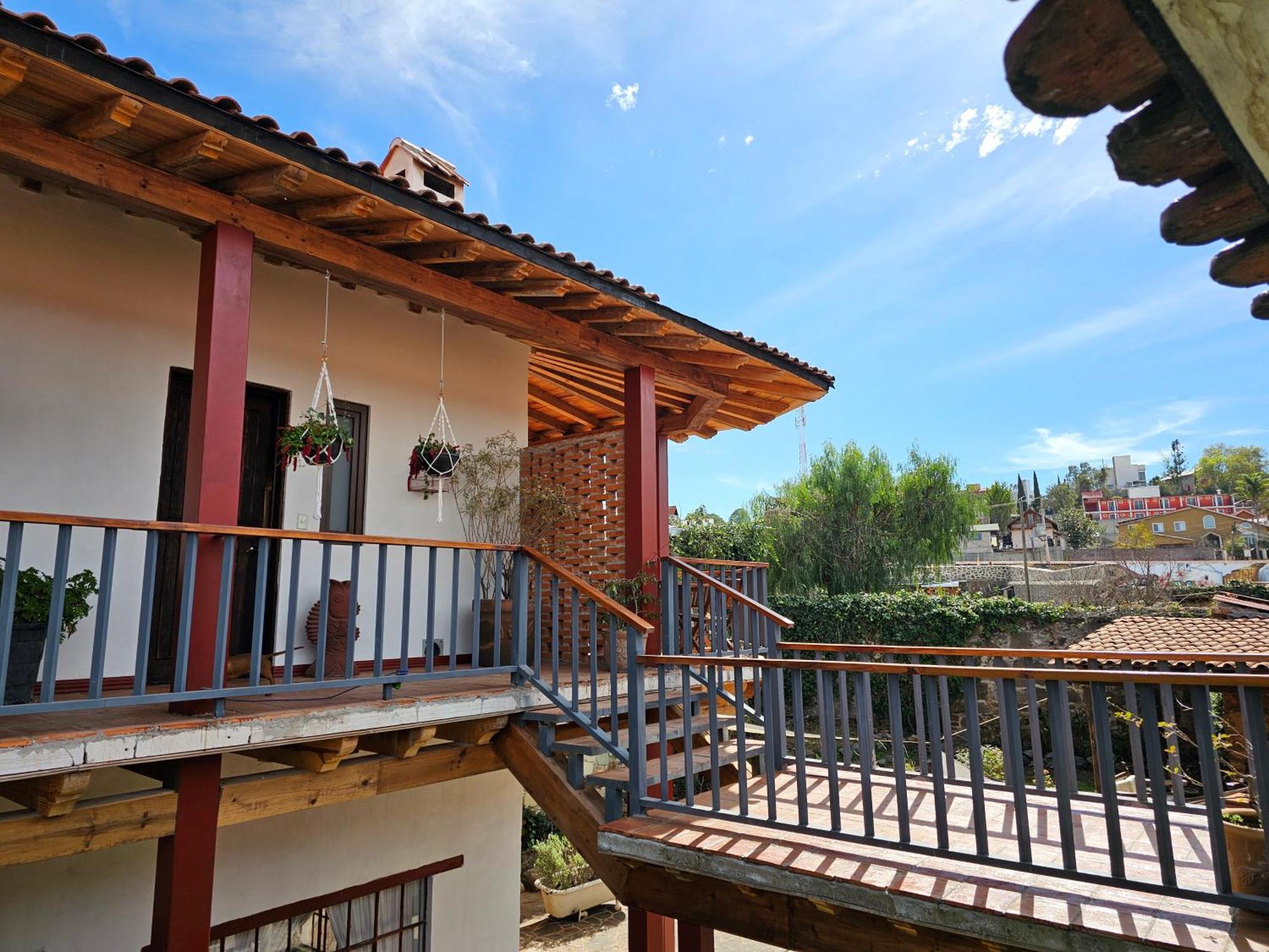 La Casa Azul Huasca & Restaurante La Terraza Hotel Huasca de Ocampo Kültér fotó