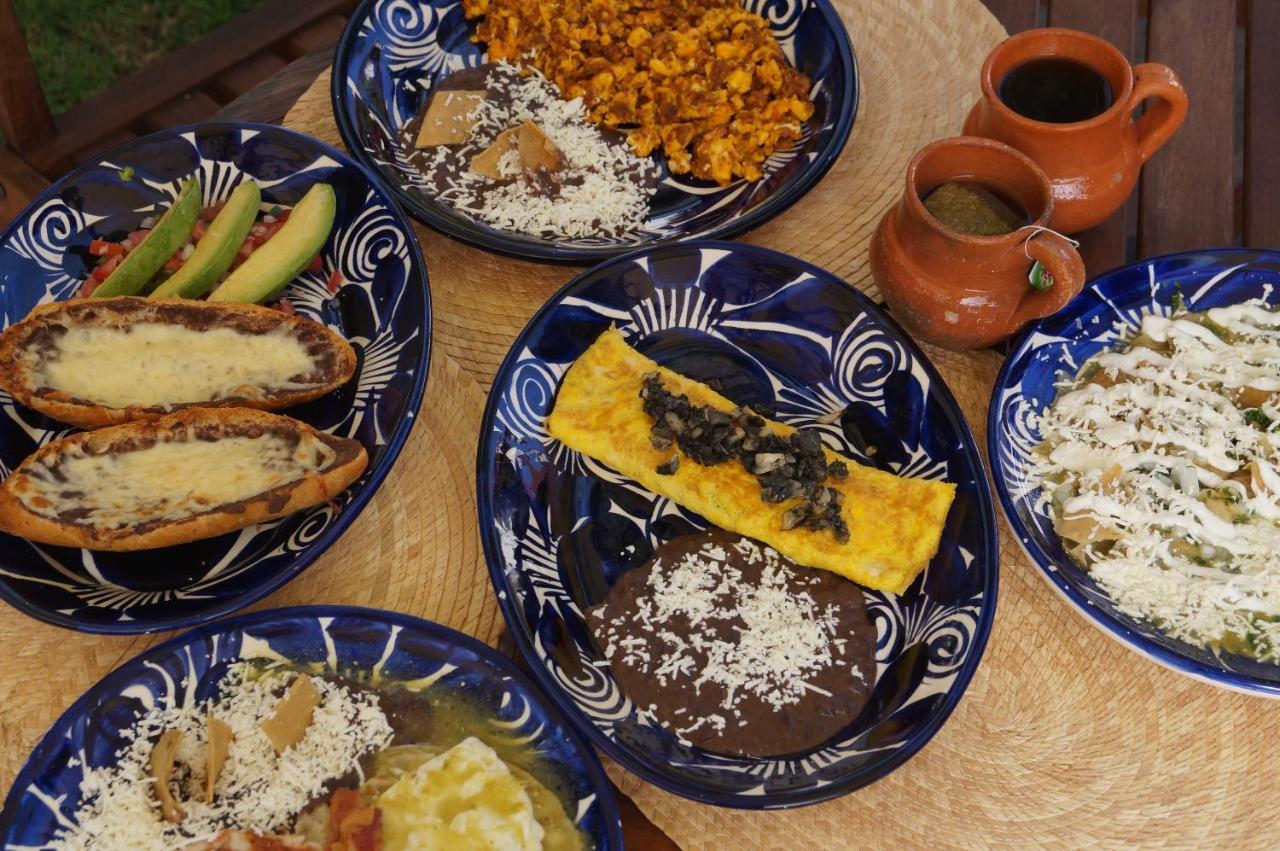 La Casa Azul Huasca & Restaurante La Terraza Hotel Huasca de Ocampo Kültér fotó
