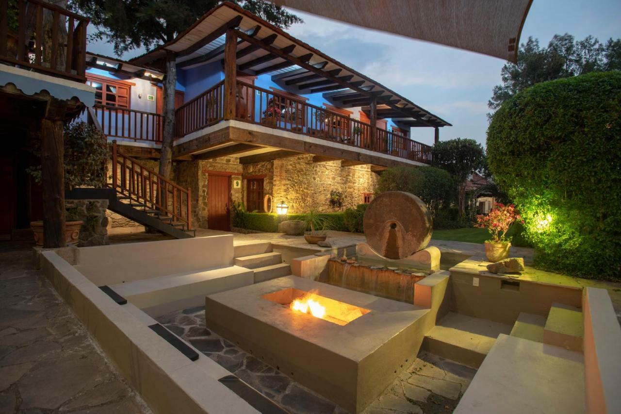 La Casa Azul Huasca & Restaurante La Terraza Hotel Huasca de Ocampo Kültér fotó