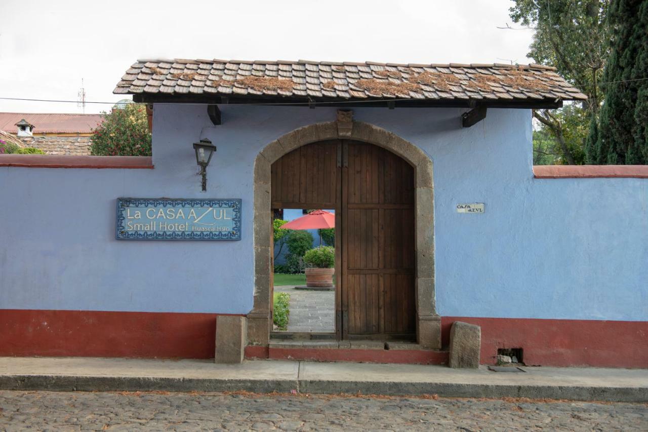 La Casa Azul Huasca & Restaurante La Terraza Hotel Huasca de Ocampo Kültér fotó