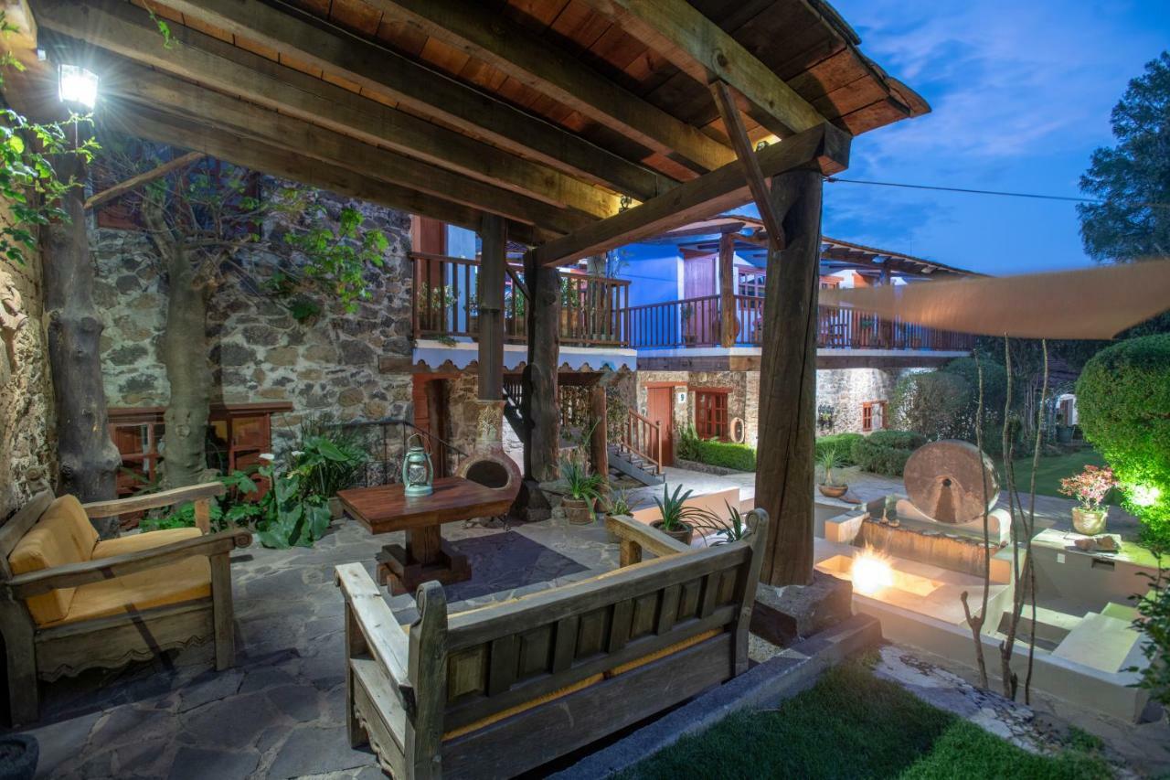 La Casa Azul Huasca & Restaurante La Terraza Hotel Huasca de Ocampo Kültér fotó