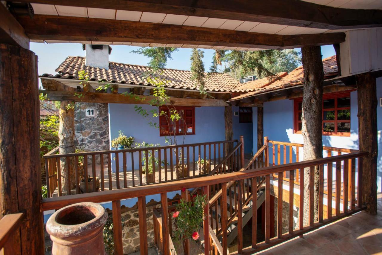 La Casa Azul Huasca Hotel Huasca de Ocampo Kültér fotó