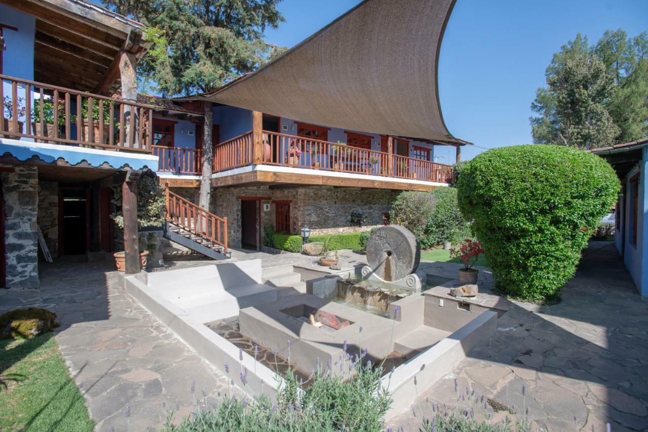 La Casa Azul Huasca & Restaurante La Terraza Hotel Huasca de Ocampo Kültér fotó
